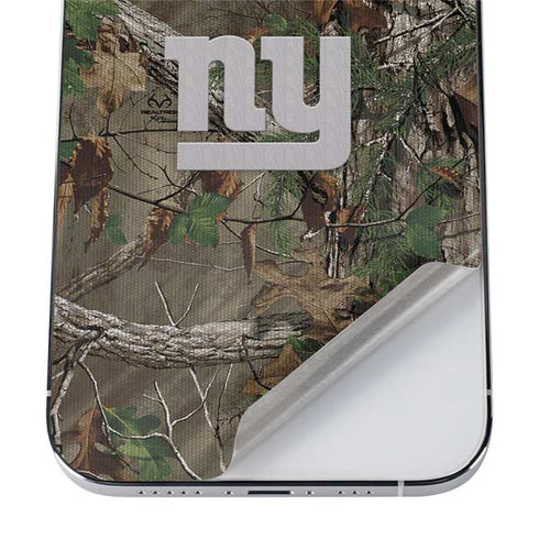 NFL New York Giants Realtree Xtra Green Camo iPhone 12 Pro Skin